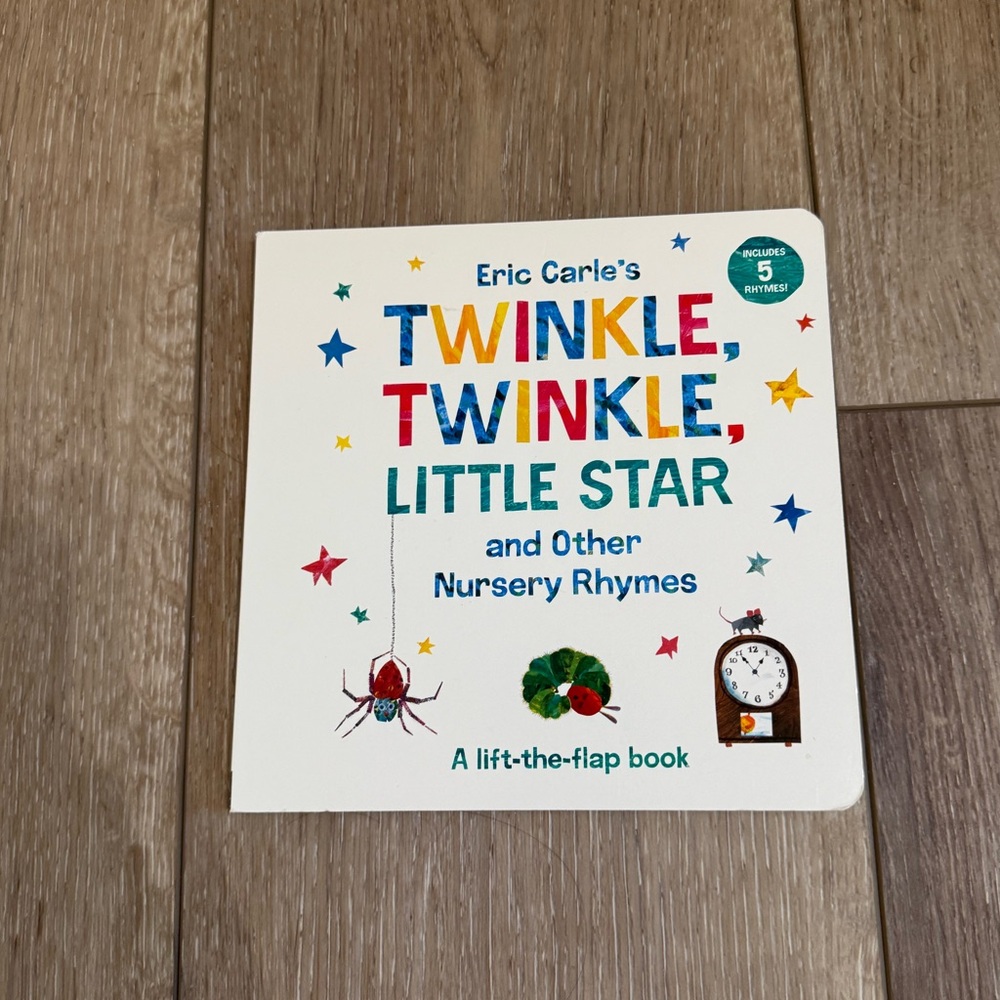 Hardcover nusery rhymes book